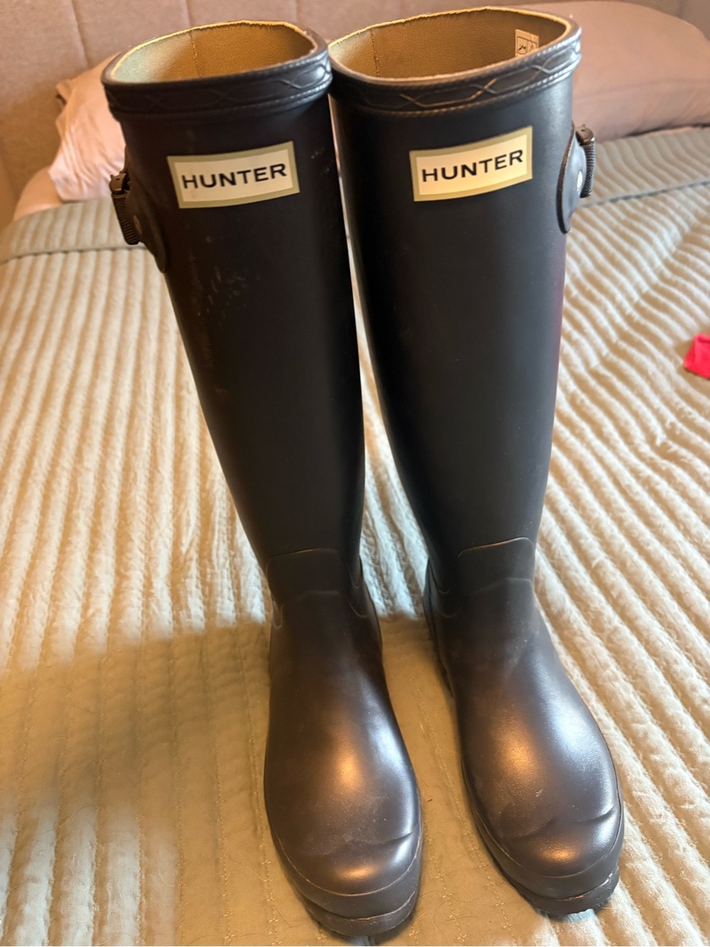 Hunter Tall Rain Boots in Black